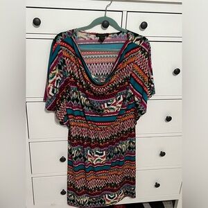 Susan Lawrence Aztec Printed Dress